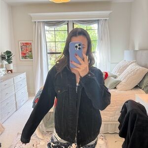Showpo Black Jean Jacket